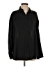 Express 100% Polyester Black Long Sleeve Blouse Size S - photo 1