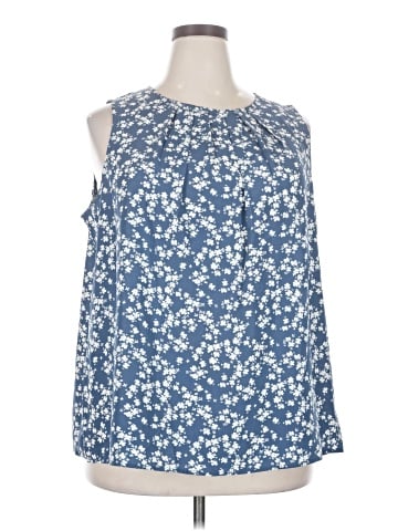Monday Fun Sleeveless Blouse (view 1)