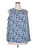 Monday Fun Blue Sleeveless Blouse Size 2X - photo 1