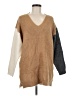Fable Color Block Brown Pullover Sweater Size Med - Lg - photo 1