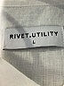 RIVET.UTILITY 100% Linen White Romper Size L - photo 4