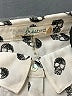 Freebird 100% Polyester Animal Print Ivory 3/4 Sleeve Blouse Size M - photo 7