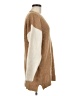 Fable Color Block Brown Pullover Sweater Size Med - Lg - photo 4
