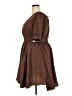 Indulge 100% Polyester Brown Casual Dress Size 2X - photo 5