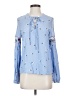 Alya Blue Long Sleeve T-Shirt Size S - photo 1