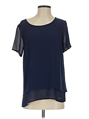 MICHAEL Michael Kors Short Sleeve Blouse (view 1)