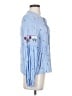 Alya Blue Long Sleeve T-Shirt Size S - photo 4