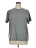Shein Curve Solid Gray Short Sleeve T-Shirt Size 1X - photo 1