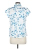 Shein Blue Short Sleeve Blouse Size M - photo 2