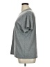 Shein Curve Solid Gray Short Sleeve T-Shirt Size 1X - photo 5