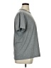 Shein Curve Solid Gray Short Sleeve T-Shirt Size 1X - photo 4