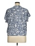 Belle By Belldini Blue Short Sleeve T-Shirt Size 1X - photo 2