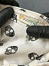 Freebird 100% Polyester Animal Print Ivory 3/4 Sleeve Blouse Size S - photo 8