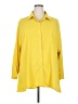 Unbranded 100% Polyester Yellow 3/4 Sleeve Blouse Size XXL - photo 1