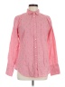Lands' End Polka Dots Pink Long Sleeve Button-Down Shirt Size 6 - photo 1