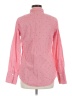 Lands' End Polka Dots Pink Long Sleeve Button-Down Shirt Size 6 - photo 2