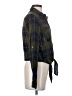Sim & Sam 100% Rayon Plaid Green Long Sleeve Blouse Size S - photo 4