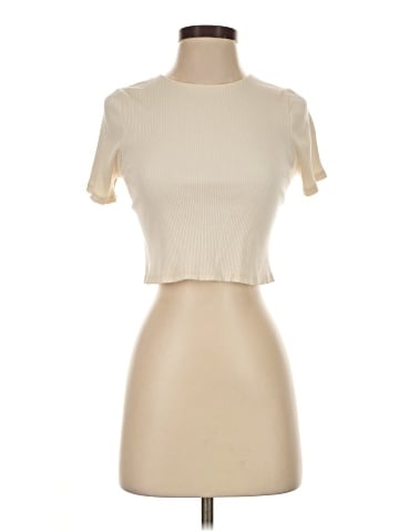 Blue Blush Short Sleeve Turtleneck (view 1)