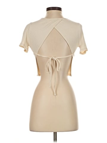 Blue Blush Short Sleeve Turtleneck (view 2)