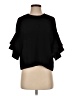 Zara Black 3/4 Sleeve Top Size S - photo 1