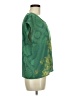 CAbi 100% Polyester Green Short Sleeve Blouse Size M - photo 4