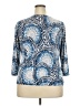 Briggs New York Blue 3/4 Sleeve Blouse Size 2X - photo 2