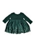 Hanna Andersson 100% Polyester Stars Green Dress Size 6-12 mo - photo 2