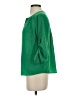 Collective Concepts 100% Polyester Green 3/4 Sleeve Blouse Size S - photo 5
