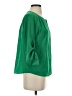 Collective Concepts 100% Polyester Green 3/4 Sleeve Blouse Size S - photo 4