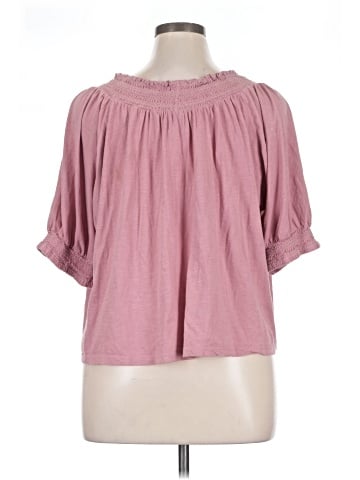 Lucky Brand Short Sleeve Blouse (view 2)
