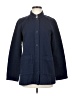 Eileen Fisher 100% Cotton Blue Coat Size XS - photo 1