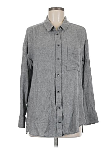 Athleta Long Sleeve Button-Down Shirt (view 1)