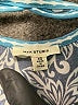 Max Studio Paisley Blue Casual Dress Size XS - photo 4