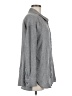 Athleta Chevron-herringbone Gray Long Sleeve Button-Down Shirt Size M - photo 4
