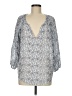 Roller Rabbit Blue 3/4 Sleeve Blouse Size M - photo 1