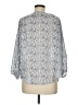 Roller Rabbit Blue 3/4 Sleeve Blouse Size M - photo 2
