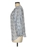 Roller Rabbit Blue 3/4 Sleeve Blouse Size M - photo 5