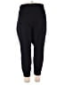 Torrid Solid Black Active Pants Size 5X Plus (5) - photo 2