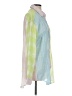 Solid & Striped 100% Cotton Color Block Green Long Sleeve Button-Down Shirt Size S - photo 4