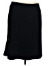 Talbots Solid Black Casual Skirt Size 16 - photo 2