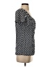 Alfani Black Short Sleeve Top Size S - photo 4