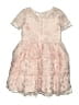 Rare Editions 100% Polyester Pink Dress Size 5 - photo 2