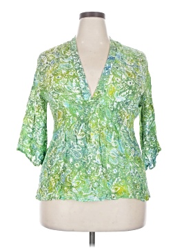 Blue Ginger 3/4 Sleeve Blouse