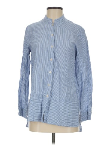 Tahari Long Sleeve Button-Down Shirt (view 1)