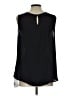 41Hawthorn 100% Polyester Black Sleeveless Blouse Size L - photo 2