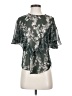BCBGMAXAZRIA 100% Polyester Green Short Sleeve Blouse Size XS - photo 1