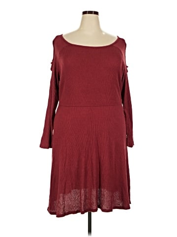 Pink Rose Casual Dress (view 1)