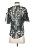 BCBGMAXAZRIA 100% Polyester Green Short Sleeve Blouse Size XS - photo 2