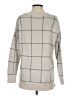 Ann Taylor LOFT 100% Cotton Plaid Gray Pullover Sweater Size S - photo 2