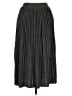 Pull&Bear Solid Gray Formal Skirt Size L - photo 1
